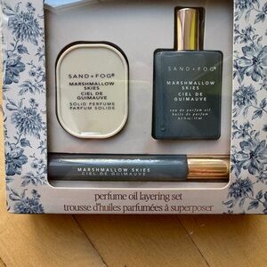 Sand + Fog Marshmallow Skies Perfume Oil Layering Set - Blue